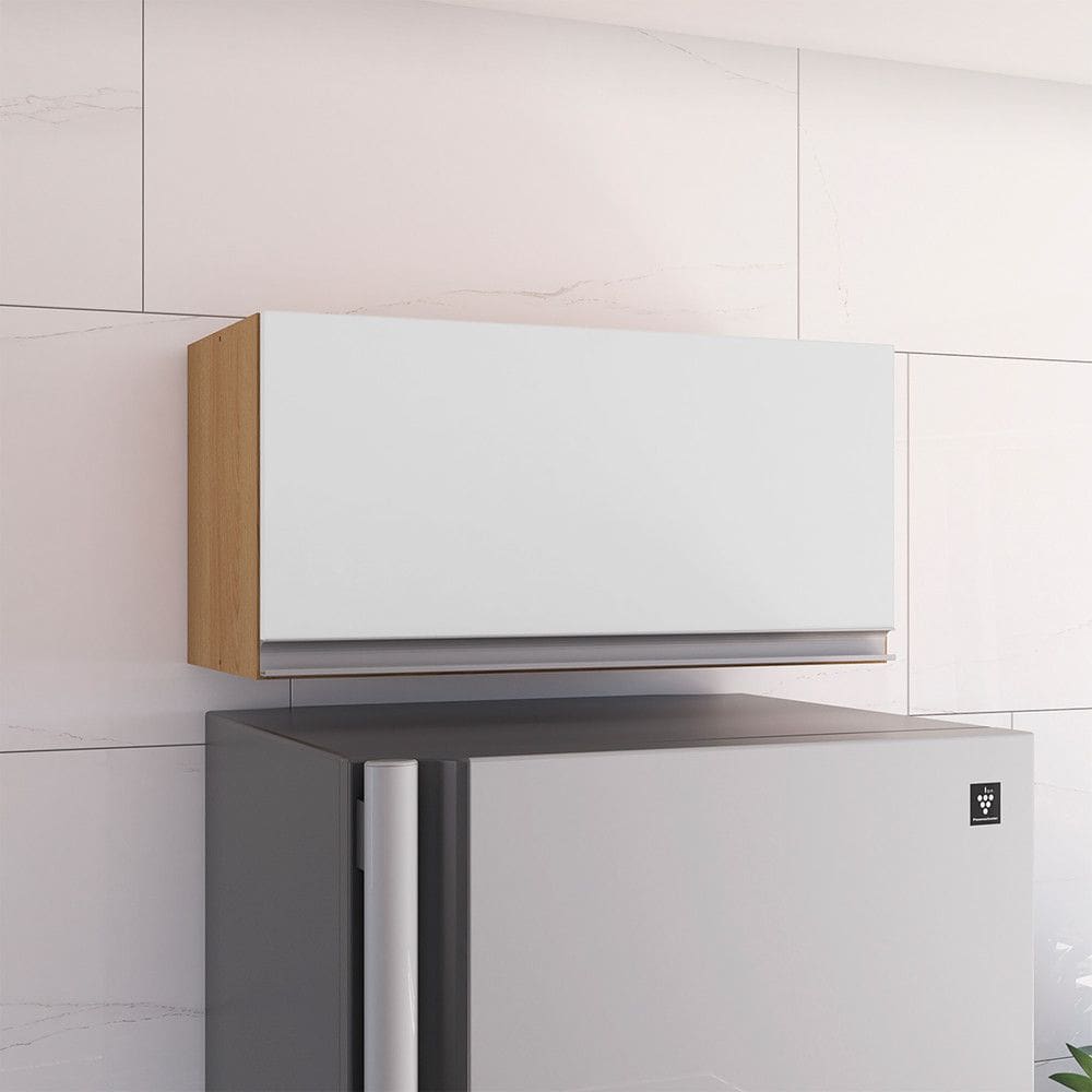 Armario Aereo Andreia Geladeira 60cm AJL Moveis