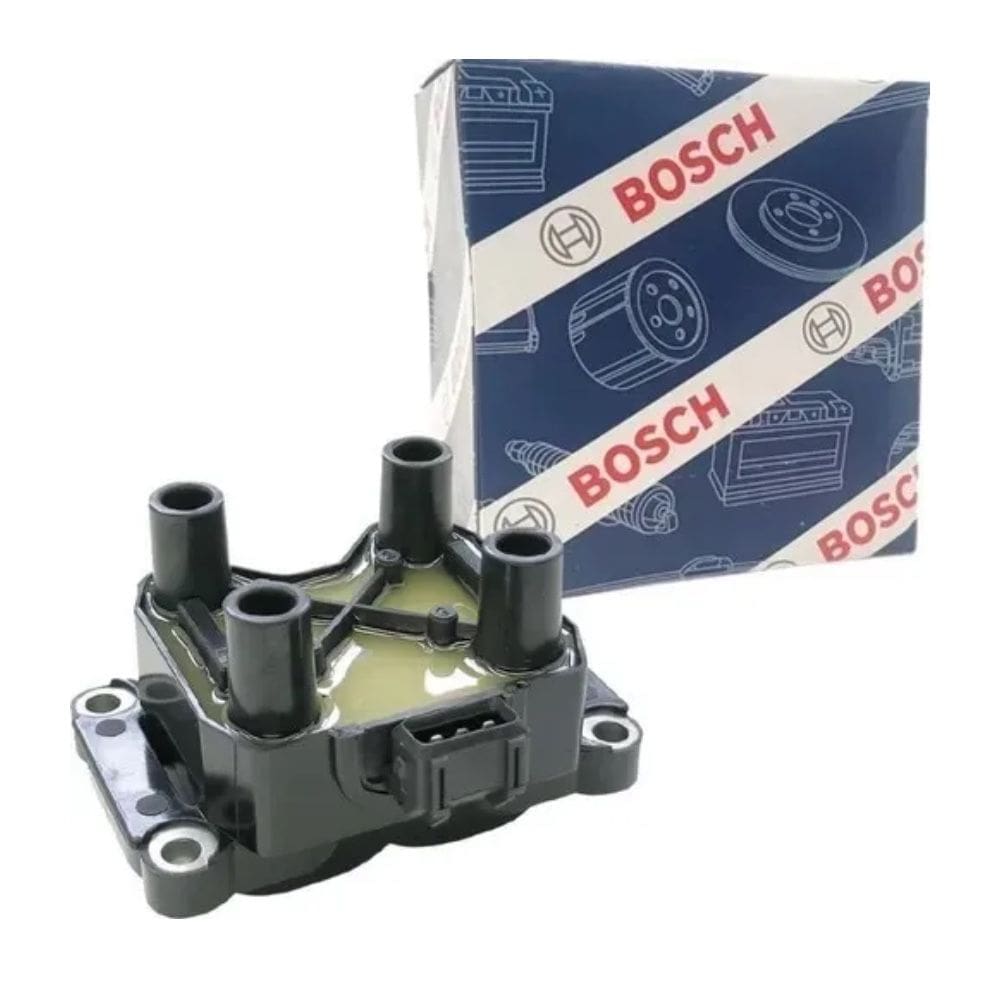 Bobina Ignição Bosch Gol G4 1.6 1.8 Plug 3 Fios F000ZS0213