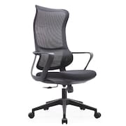 Cadeira De Escritório Com Encosto De Cabeça - Lm-168-A