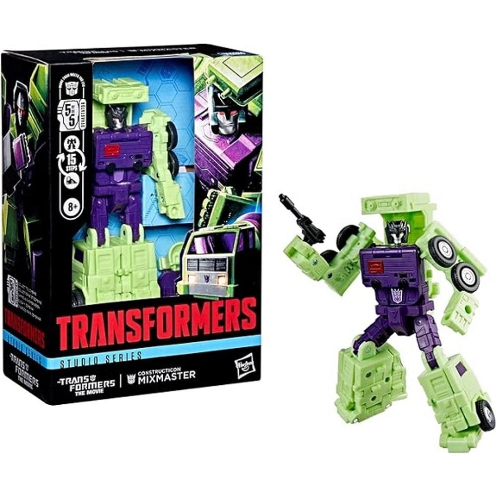 Transformers O Filme Studio Series Classe Deluxe Constructicon Mixmaster- Hasbro