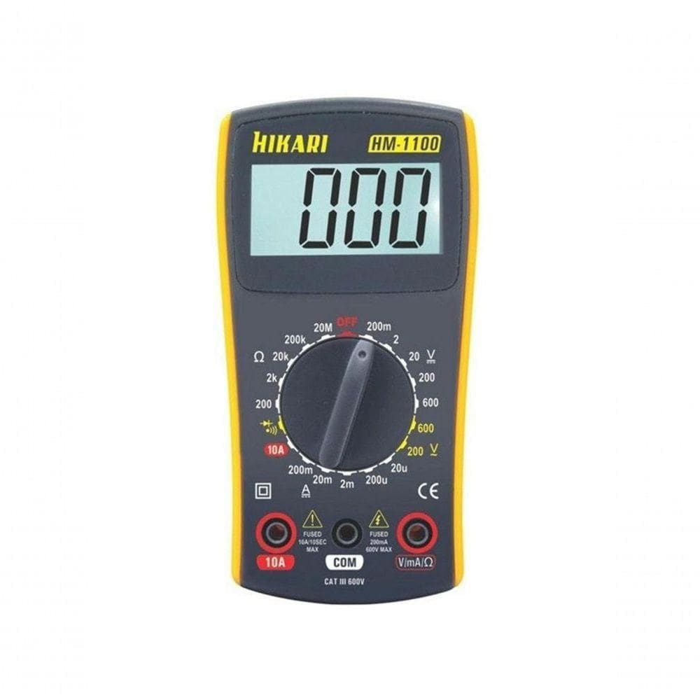 Multímetro Digital Hikari Hm-1100 Cat Iii
