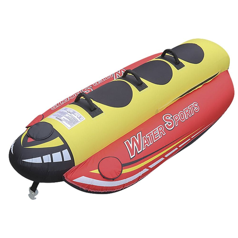 Bote Banana Boat Inflavel 3 Pessoas Rebocavel Jetski Iate Lancha Barco Passeio Mar Praia Boia Reforçada