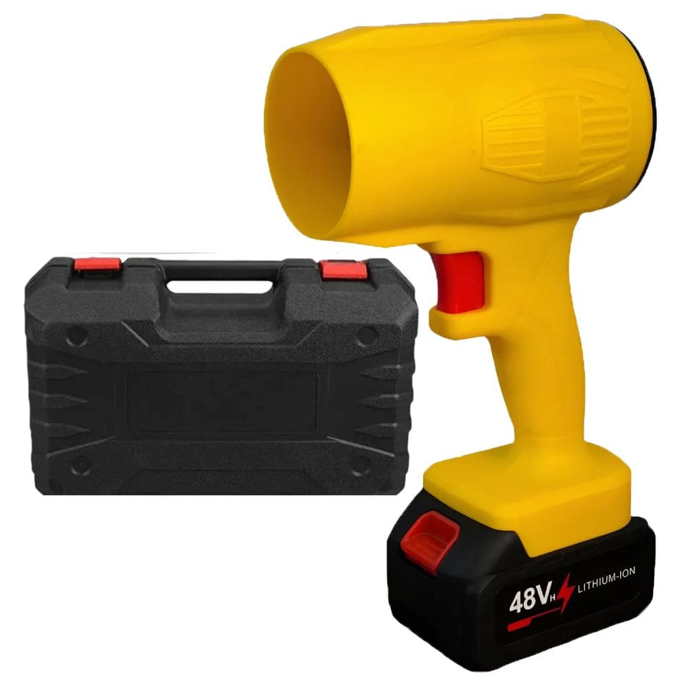 Soprador Ar Folhas Turbo Pó Sujeira Churrasqueira Eletrico Portátil Limpeza Jardim Carro