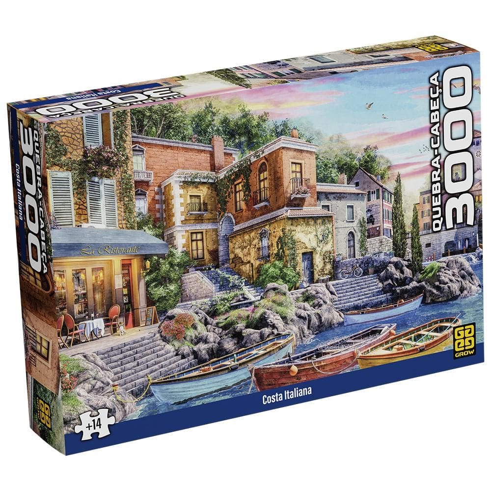 Quebra-Cabeça 3000 peças Costa Italiana