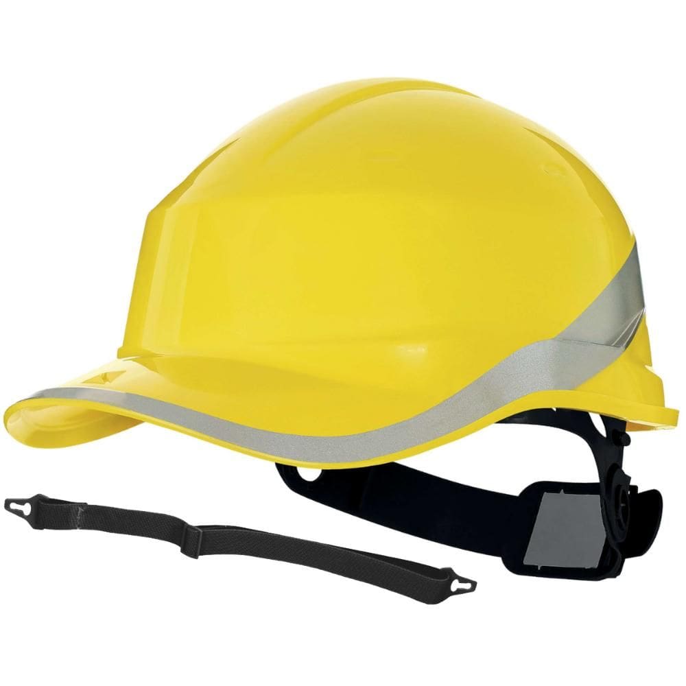 Capacete de Segurança Diamond Ajustável Com Jugular CA 39041 Delta Plus