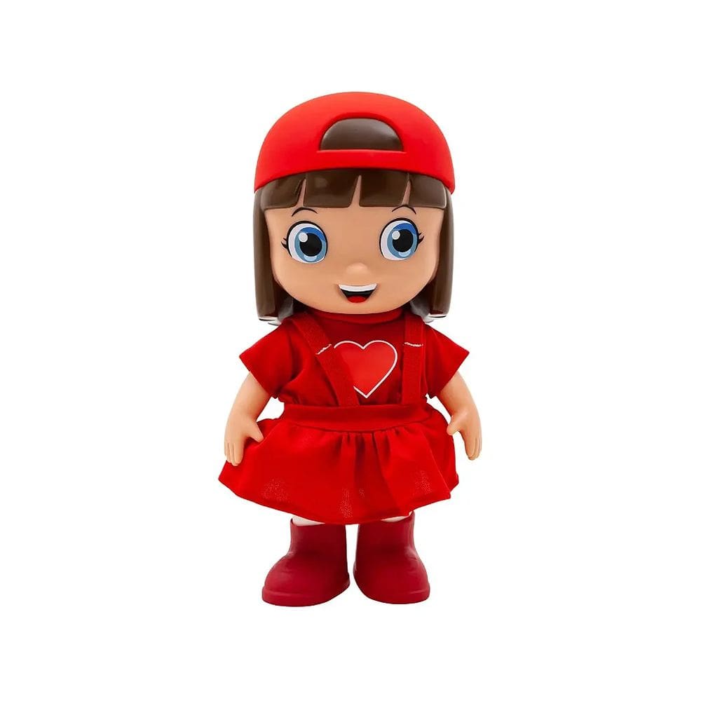 Boneca Gi Neto Aventureira Vermelha - Rosita