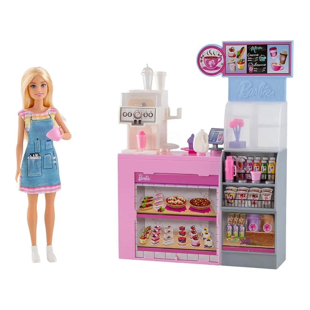 Playset Barbie Profissões Cafeteria - Mattel
