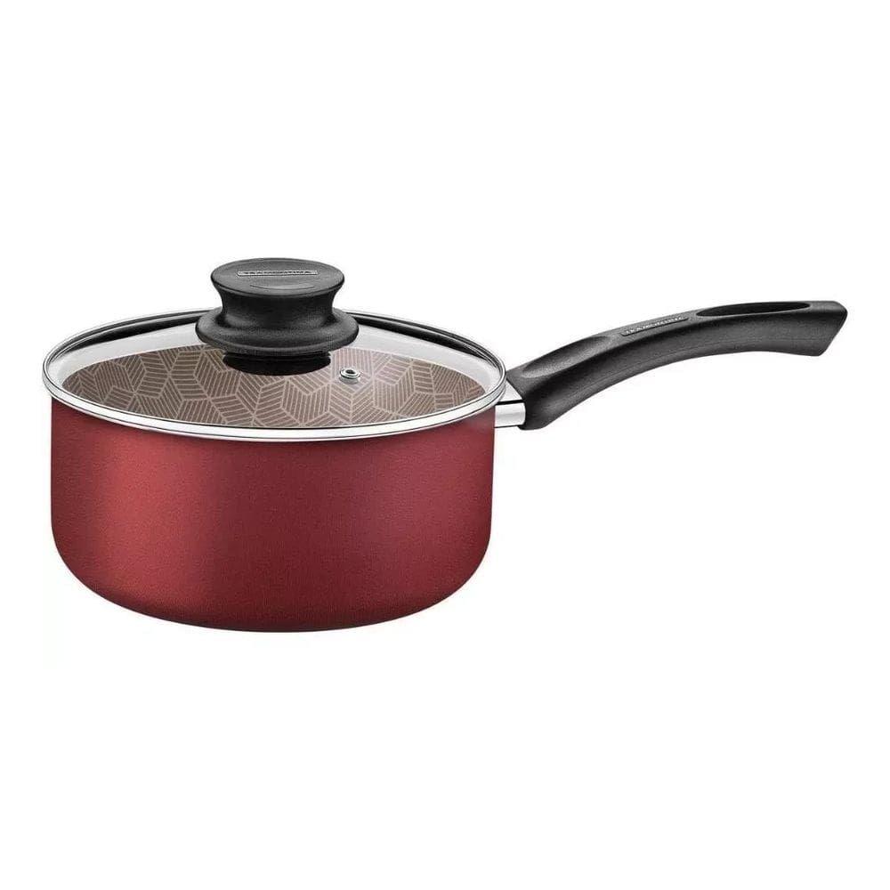 Panela Paris em Alumínio Vermelho 18cm - 2,1L  -Tramontina