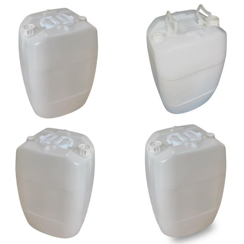 Bombona 50L Transparente De Plástico Para Sorvete - 4 Pçs