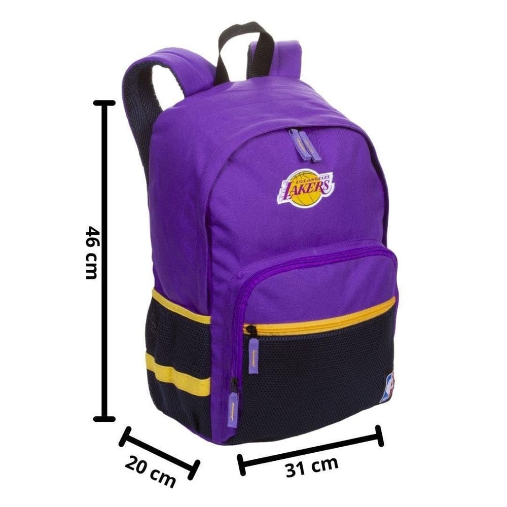 Mochila Esportiva Escolar G Magic Los Angeles Lakers Nba