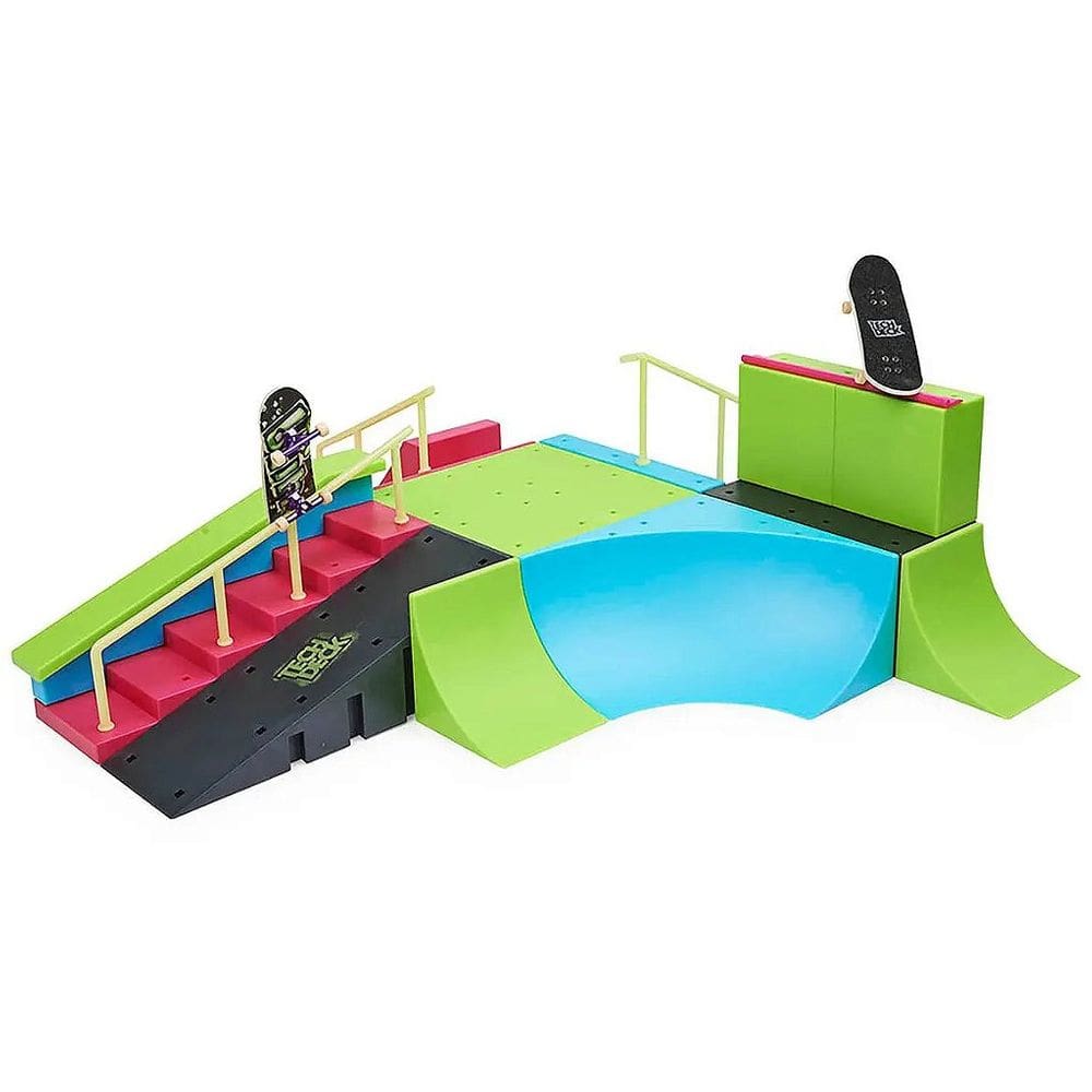 Tech Deck Mega Rampa Skate de Dedo - X Connect Neon - Sunny