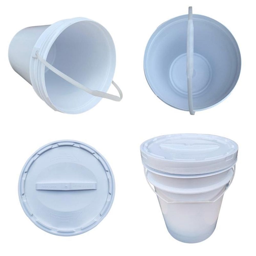 Balde Tampa De Rosca - Kit 4 Pçs