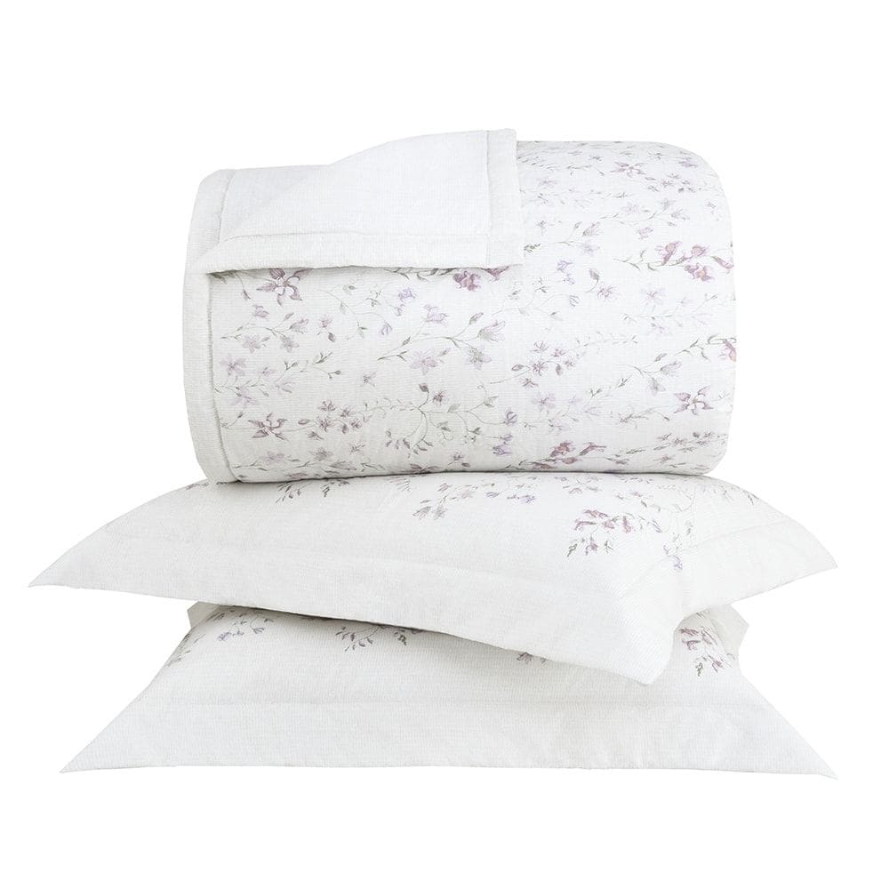 Jogo de Colcha Gran Percal Manila 200 Fios - Queen - 3 Peças - Buddemeyer