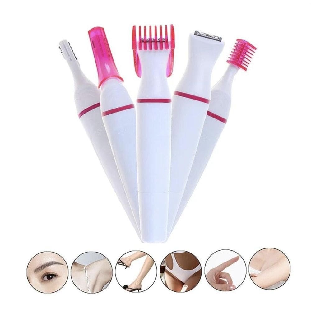 Depilador Elétrico Feminino 5 Em 1