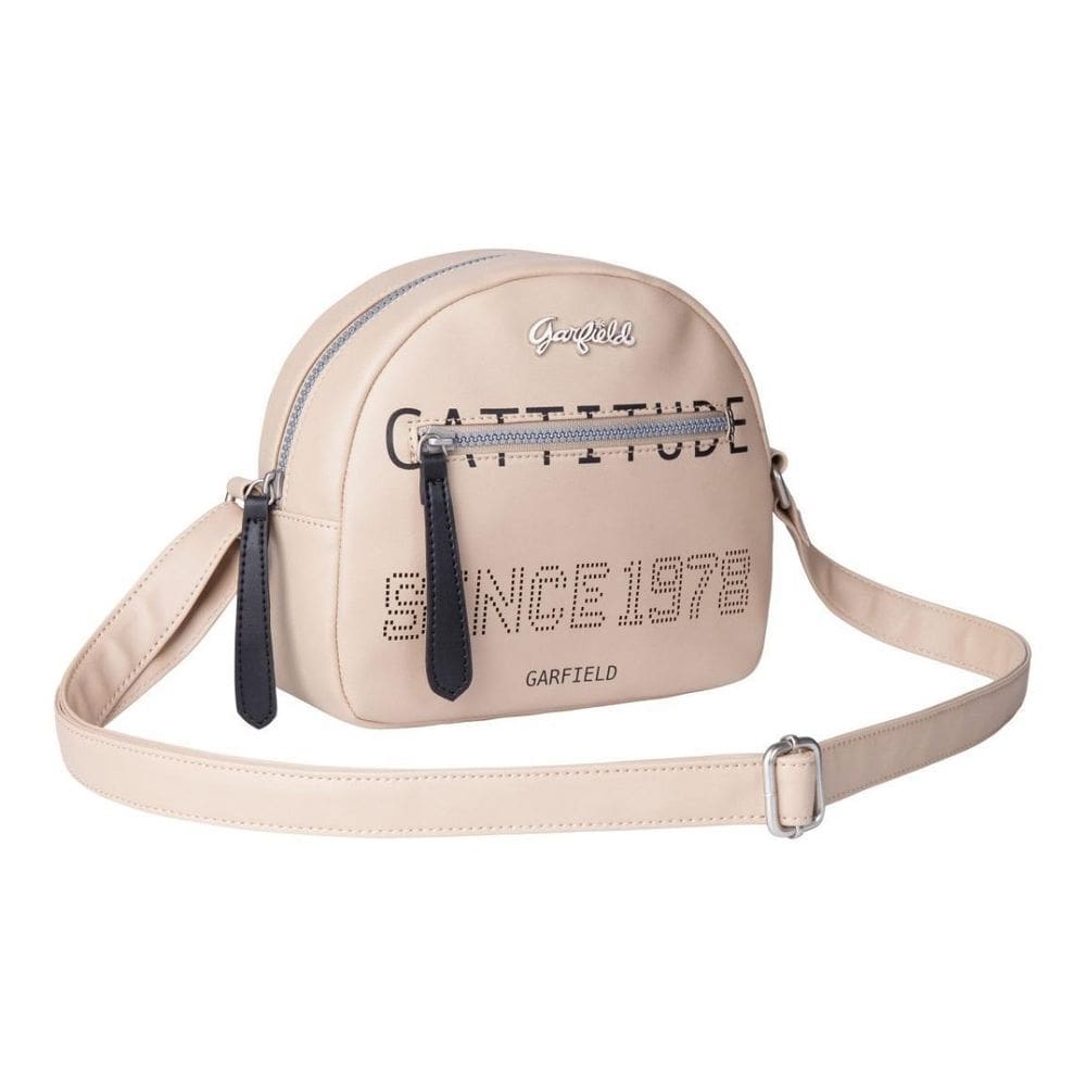 Bolsa Transversal Feminina Garfield Gf22002 Bege