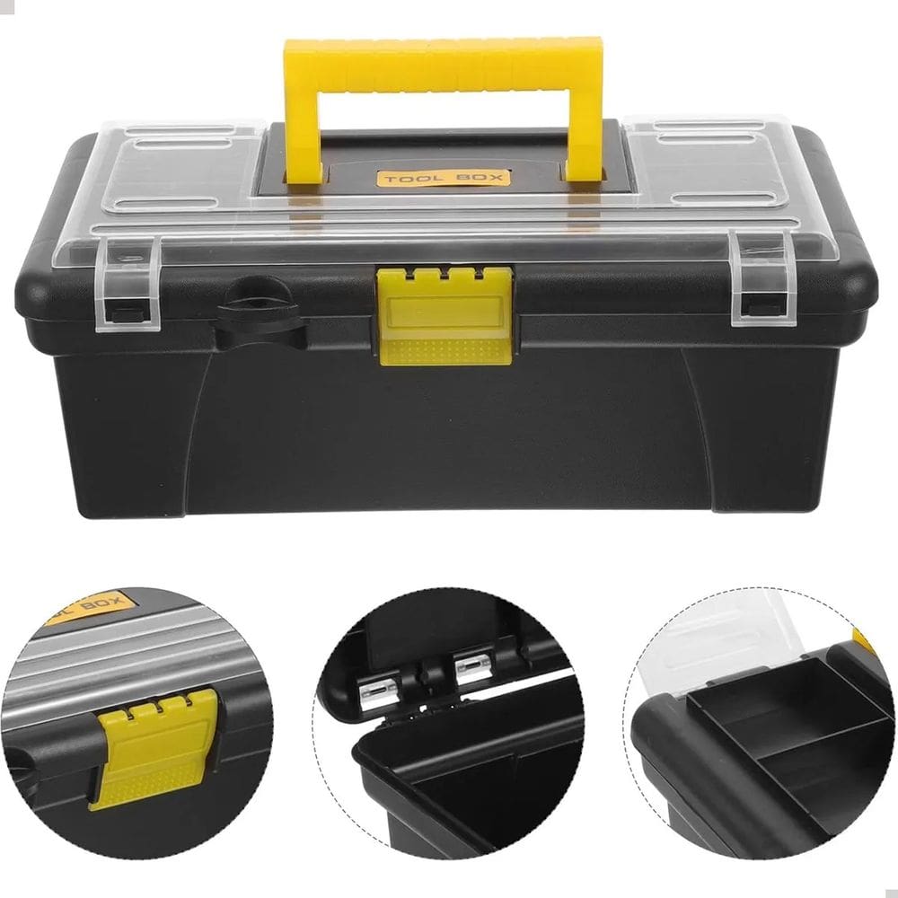 Caixa Pesca Ferramentas Plastica Maleta Organizadora 30cm