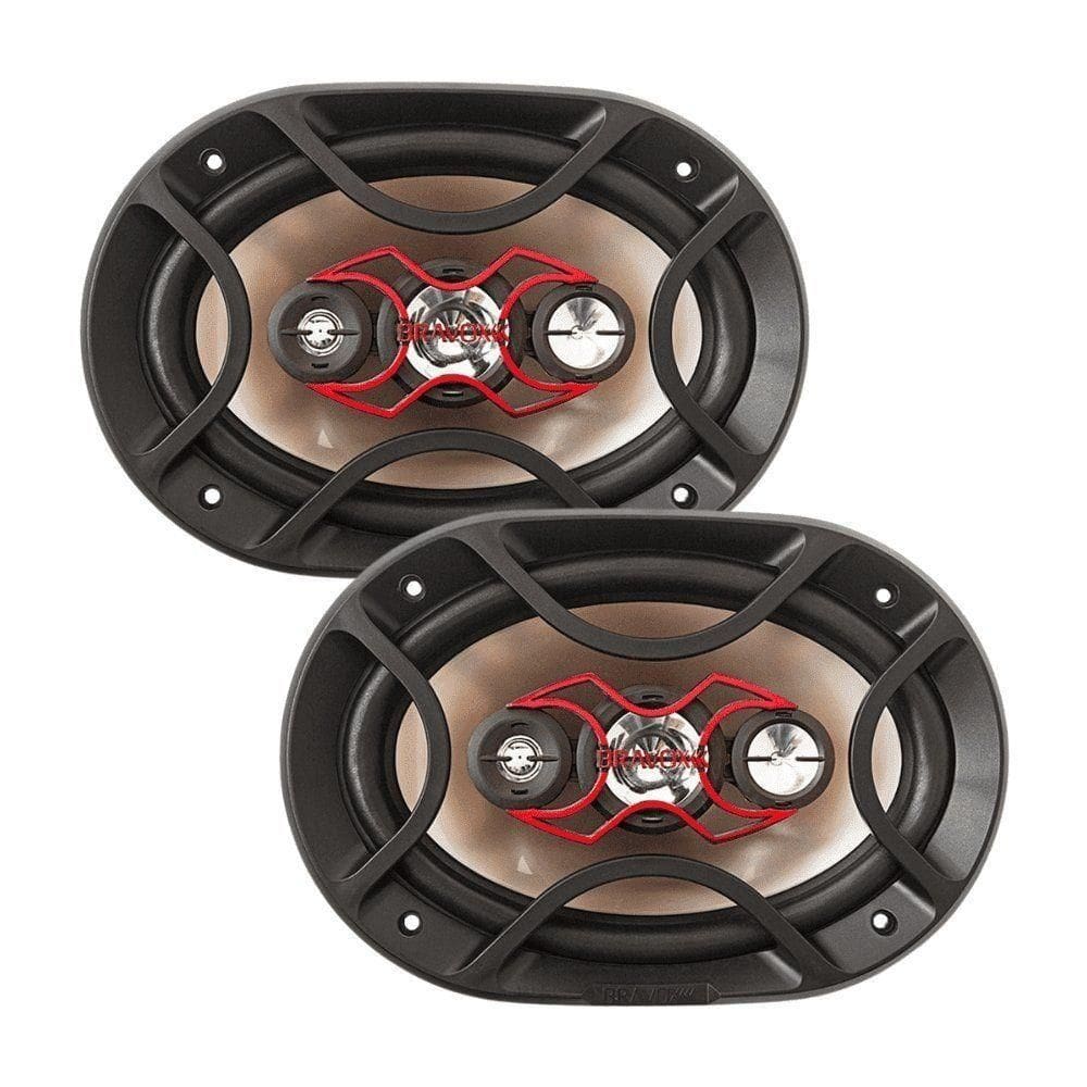 Alto Falante Bravox Quadriaxial B4x69x 6x9 140w Rms Par