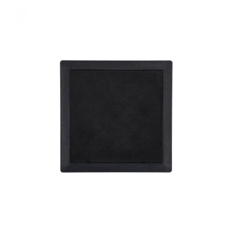 Arandela Fiamon Coaxial 50rms 6” Quadrada Preta