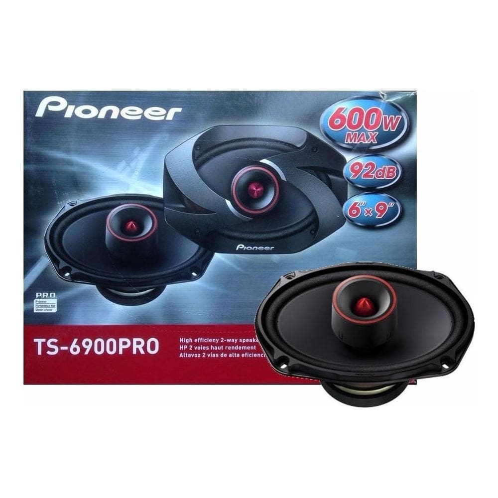 Par Alto Falante Pioneer Ts-6900pro 6x9 2 Vias 600w 4 Ohms C