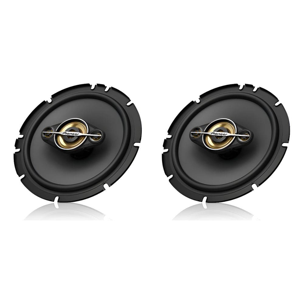 Par De Alto Falante Pioneer 6`` Ts-a1688s 80w Rms 4 Ohms
