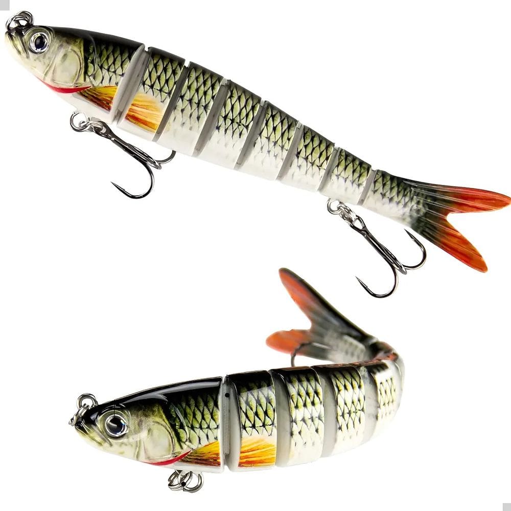 Isca Artificial Articulada 8 Segmentos Tucunare Traira Robal