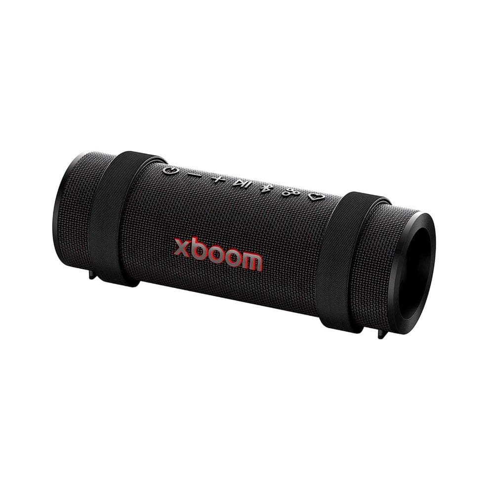 LG xboom Grab by will.i.am | Caixa de Som Bluetooth Portátil | Som AI | 30W RMS | 20 Horas de Bateria | IP67 e Durabilidade Militar