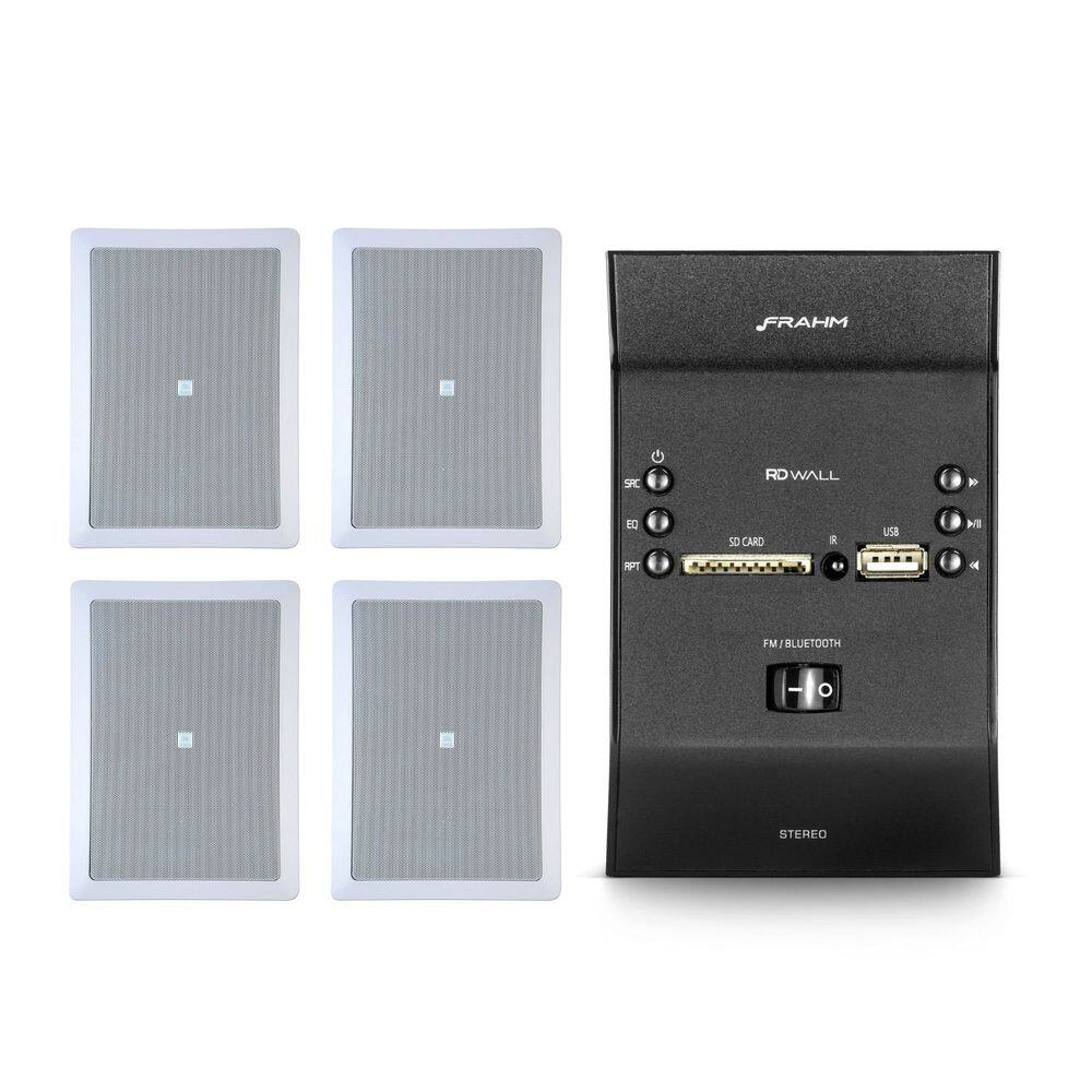 Kit Rd Wall Frahm + 4 Arandelas 6w21rt