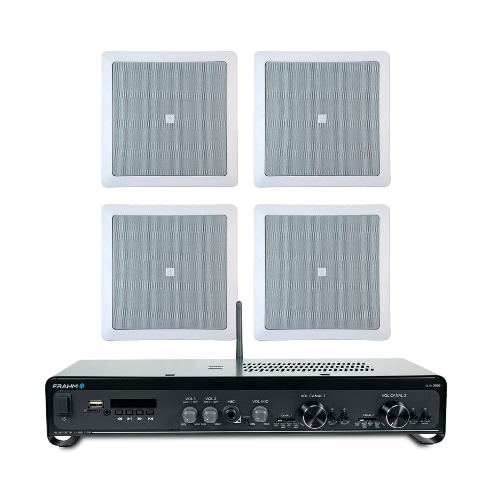 Kit Slim 2700 G5 Frahm + 4 Arandelas 6co1q