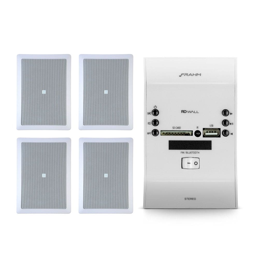 Kit Rd Wall Frahm + 4 Arandelas 6w21rt