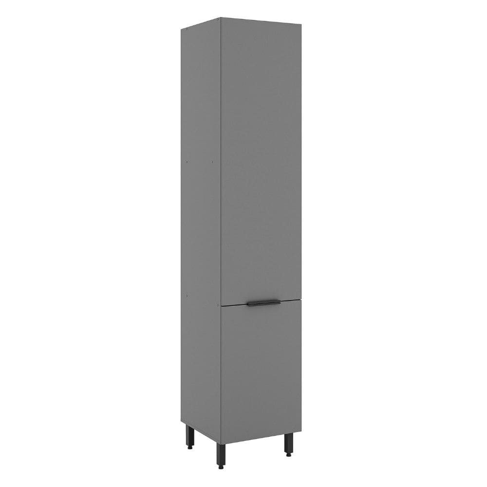 Guarda Roupa Solteiro com Espelho 2 Portas 3 Gavetas Platinium Tcil Móveis Neve