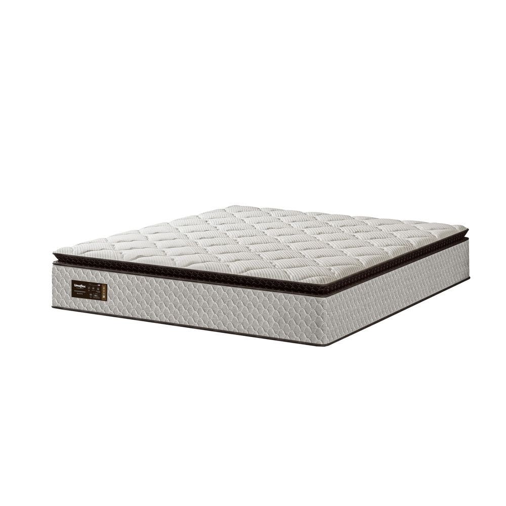 Guarda-Roupa 4 Portas Briz B77, Branco / Branco e Rosa Chá