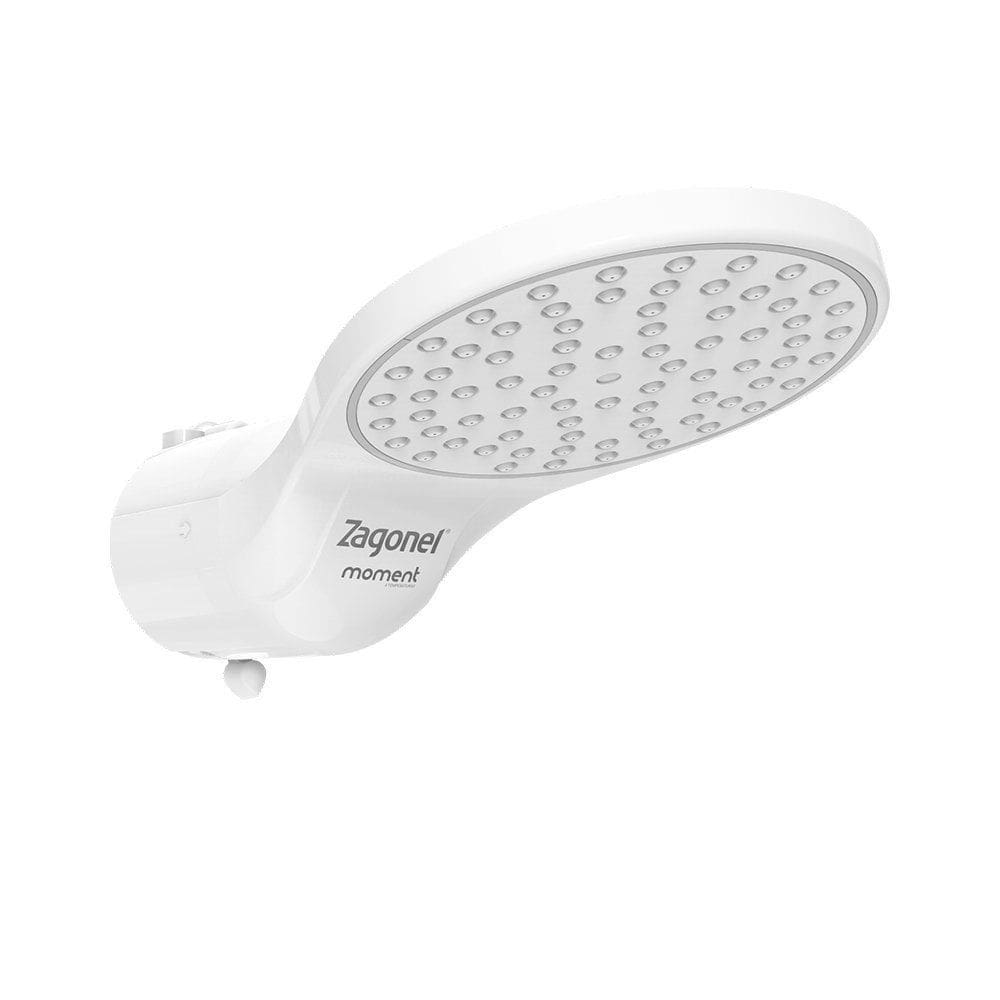 Chuveiro ZagonelMoment 4 Temperaturas Branco 220V 4400W