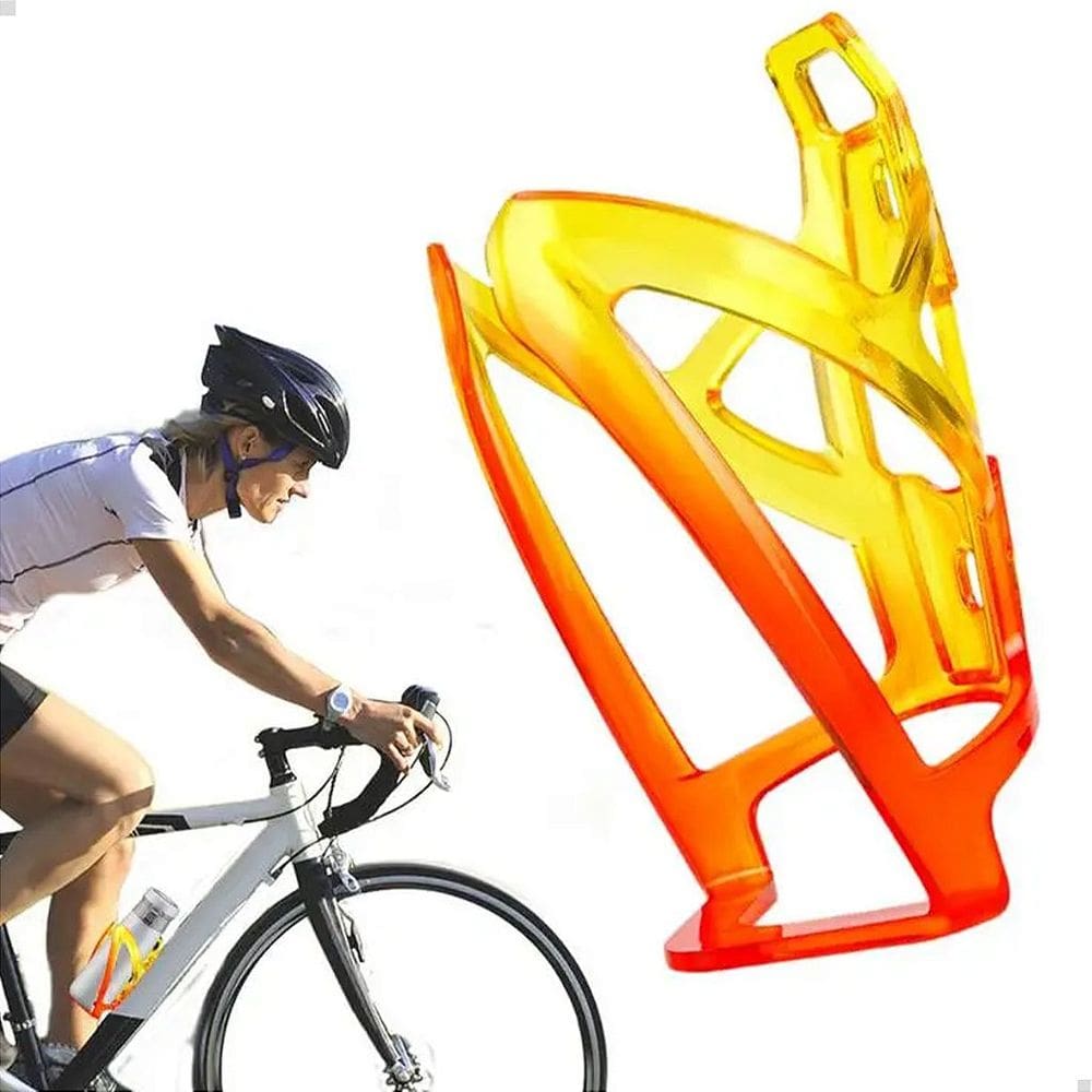 Suporte Caramanhola Bike Garrafa Lorben Mtb Speed Laranja