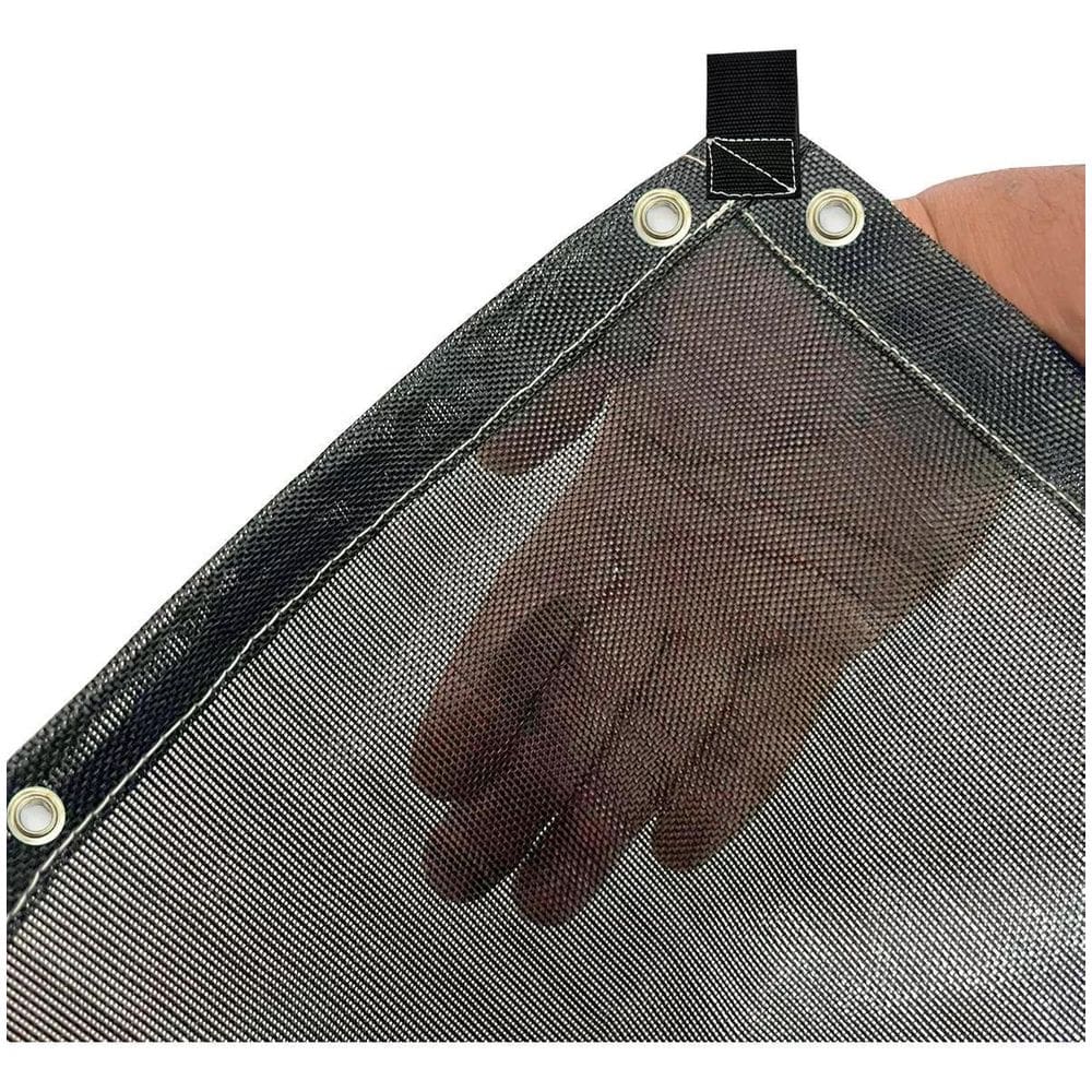 Tela Sombril Nylon 80% 1,30X5 Viveiro Piscina Garagem