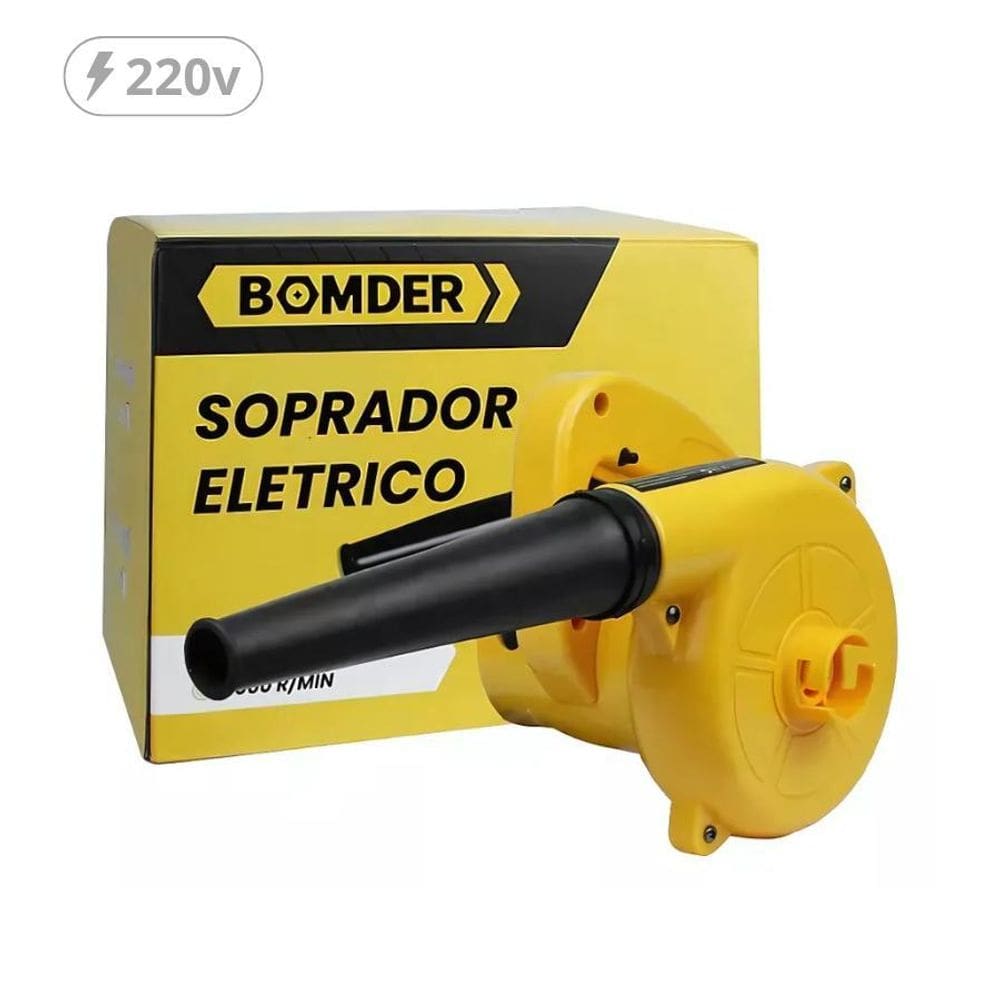 Soprador Folhas Potência Limpeza Externa 950W
