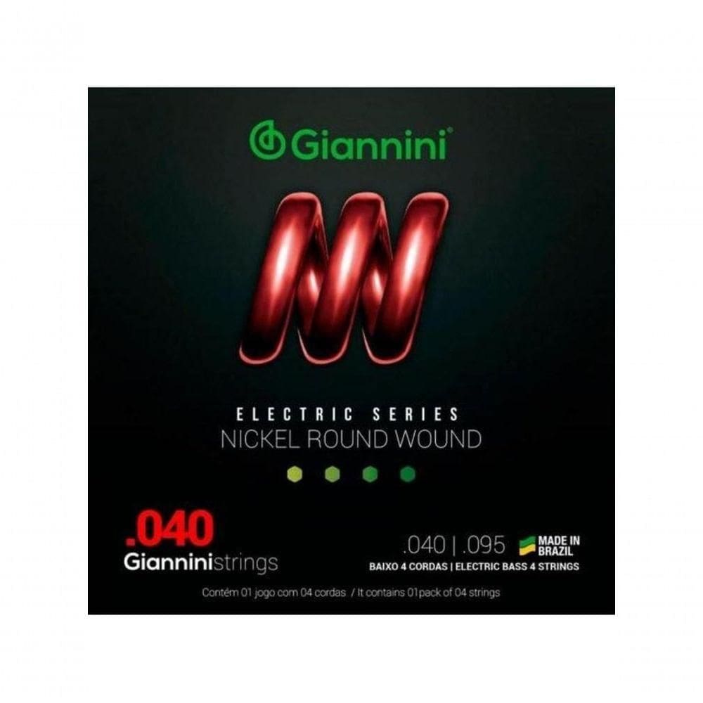 Encordoamento Contrabaixo .040 Giannini