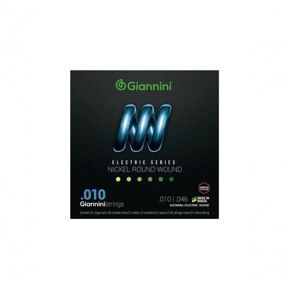 Encordoamento Guitarra Elétrica Geegst10 .010-.046