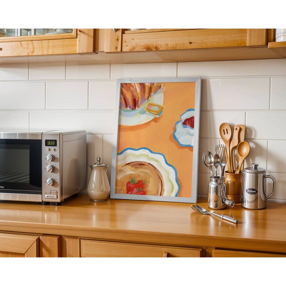 Café da manhã em Paris - 50 x 70 Caixa (vinil)