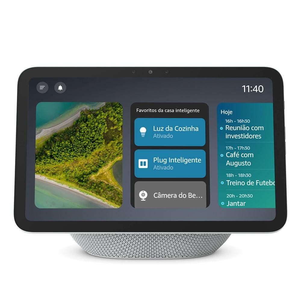 Echo Show 8 (4° Geração) Smart Display Tela de 8,7” HD com Alexa Amazon Branco