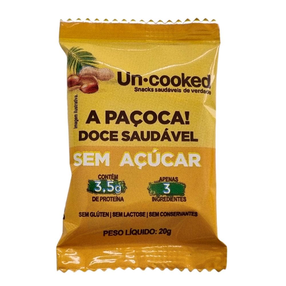 A Pacoca! Doce Saudavel Uncooked Sem Açucar 20g