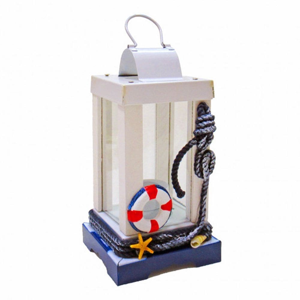 Lamparina Luminária Naval Castiçal de Vela Boia Decoração