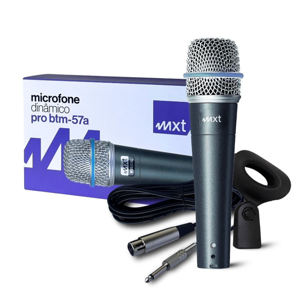 Microfone + Acessórios