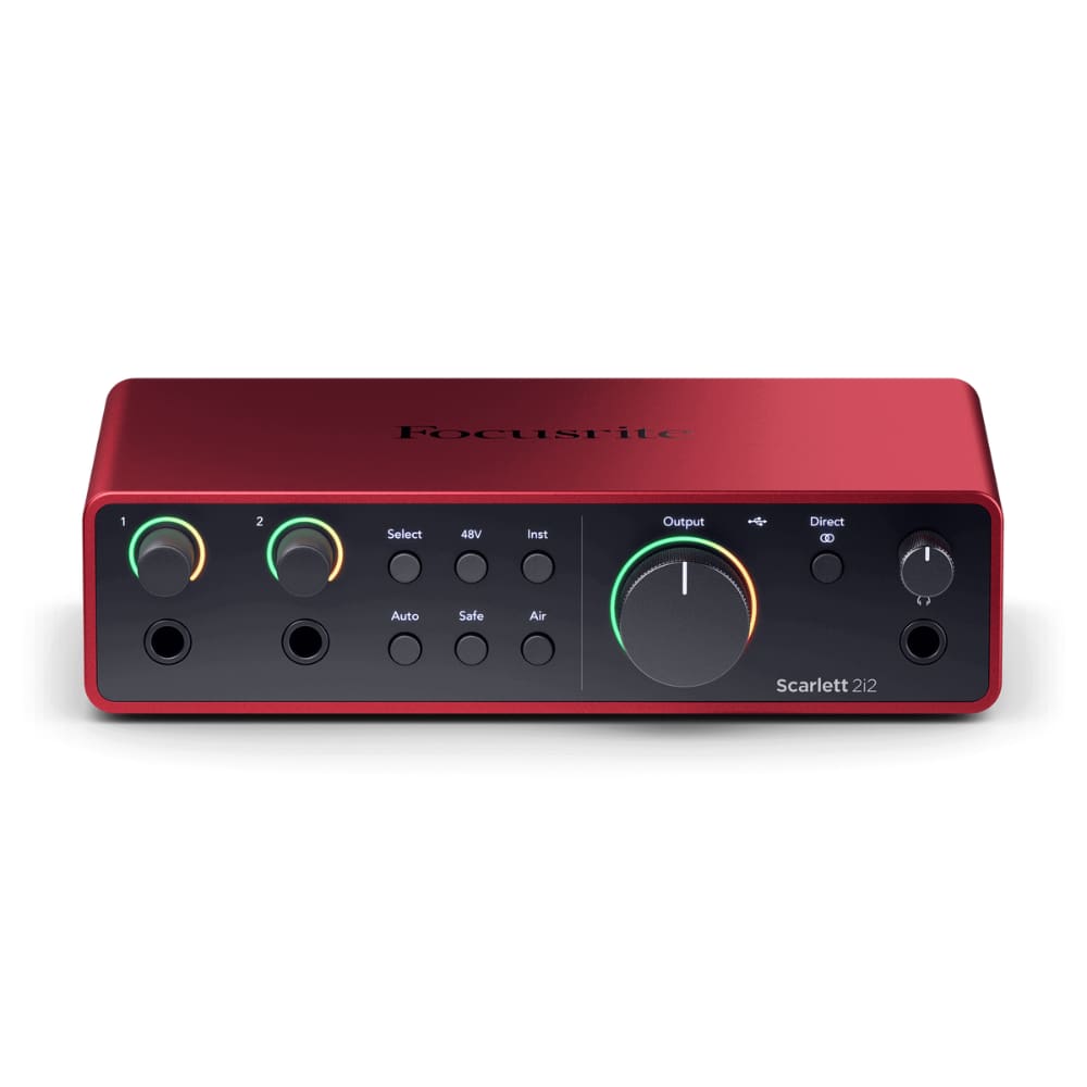 Interface de Audio Scarlett 2i2 4ª Geração Focusrite