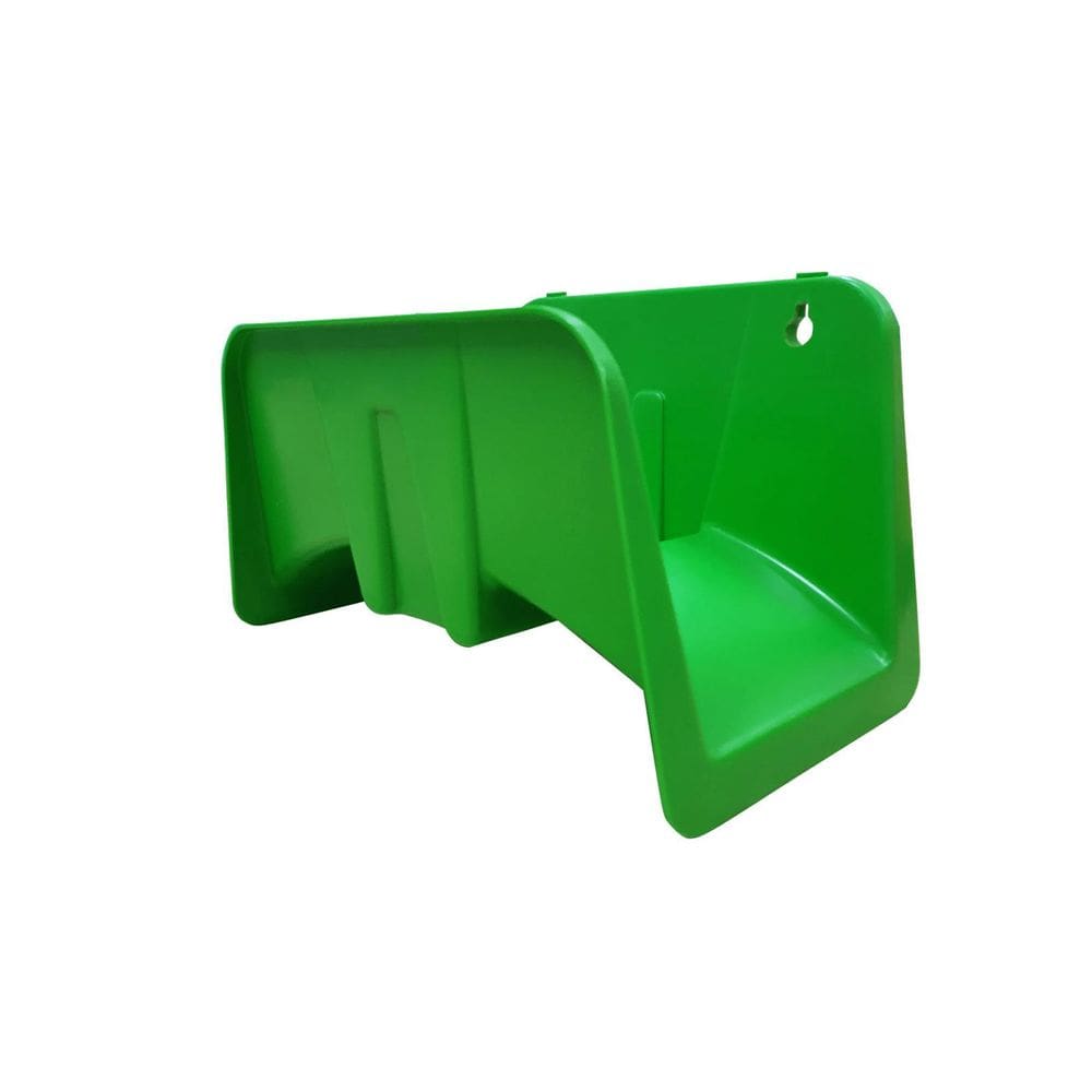 Suporte Verde Plástico Fixo Para Muro Para Jardim