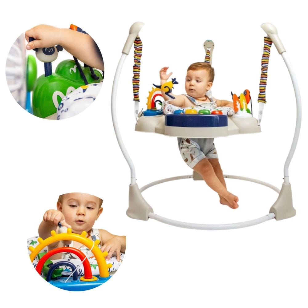 Jumper Aventura Interativo Assento De Atividades Clingo 6M+