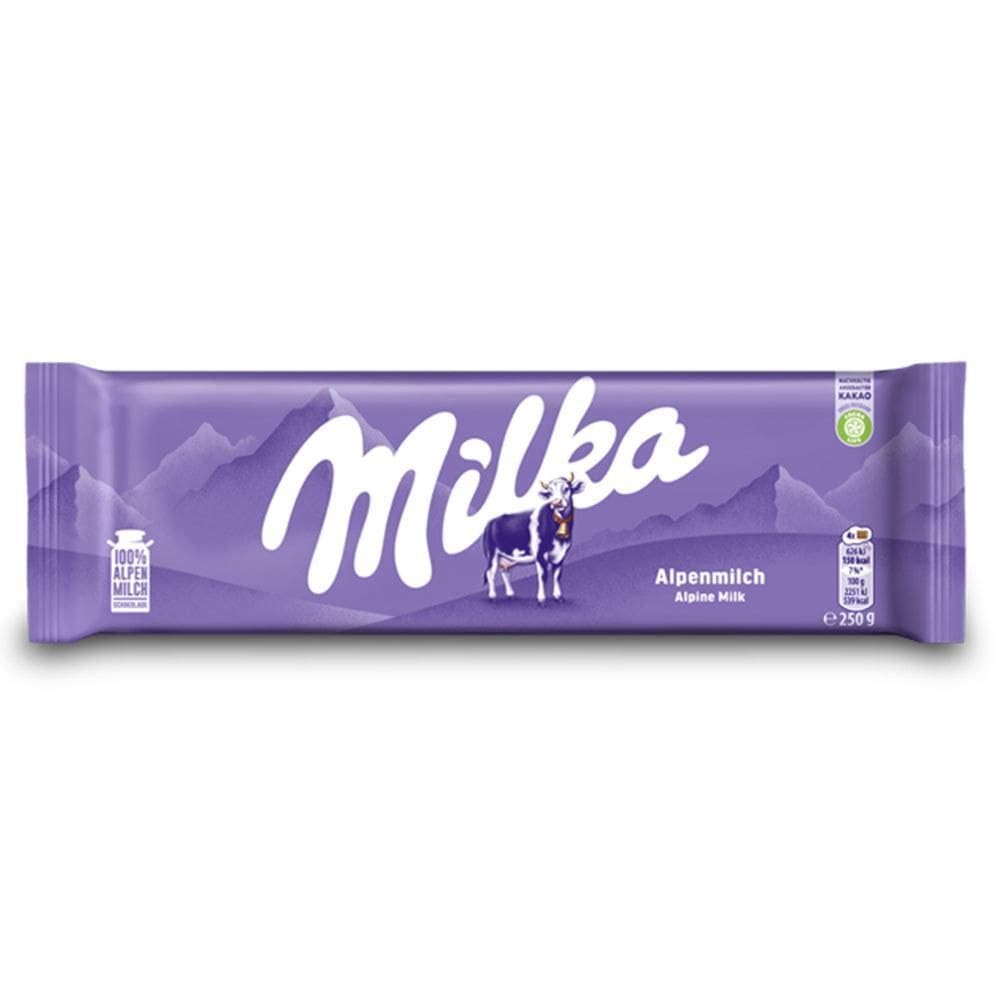 Chocolate Milka Alpine Milk 250G