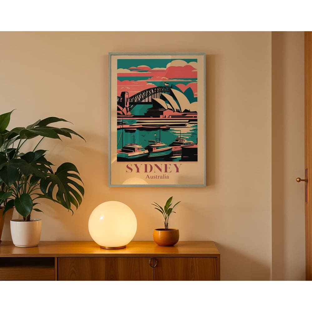 Sydney - 50 x 70 Caixa (vinil)