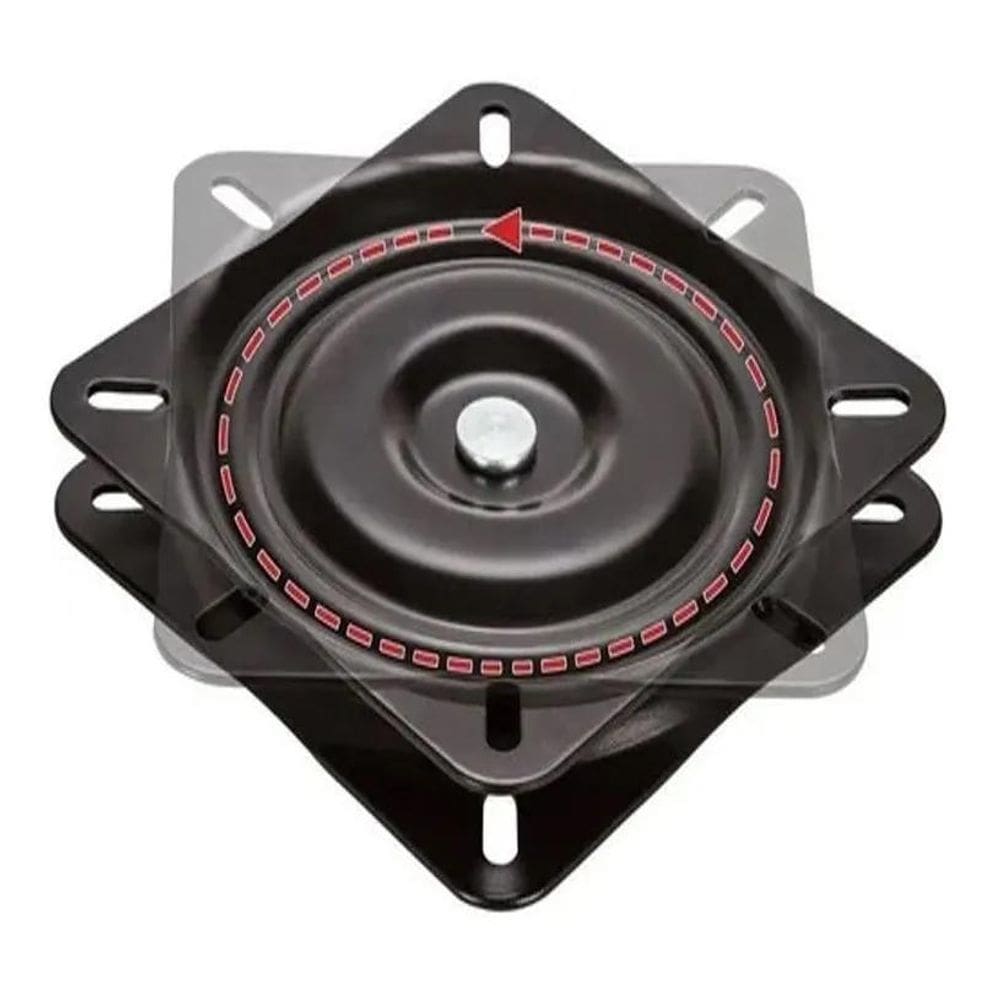 2X Base Giratória 360 Banco Barco Assento Cadeira Náutica Pe