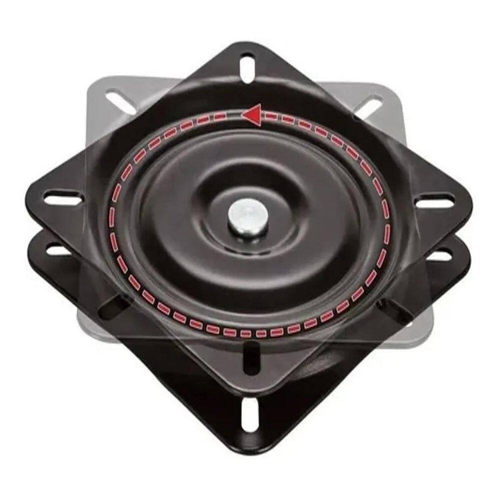 2X Base Giratória 360 Banco Barco Assento Cadeira Náutica Pe