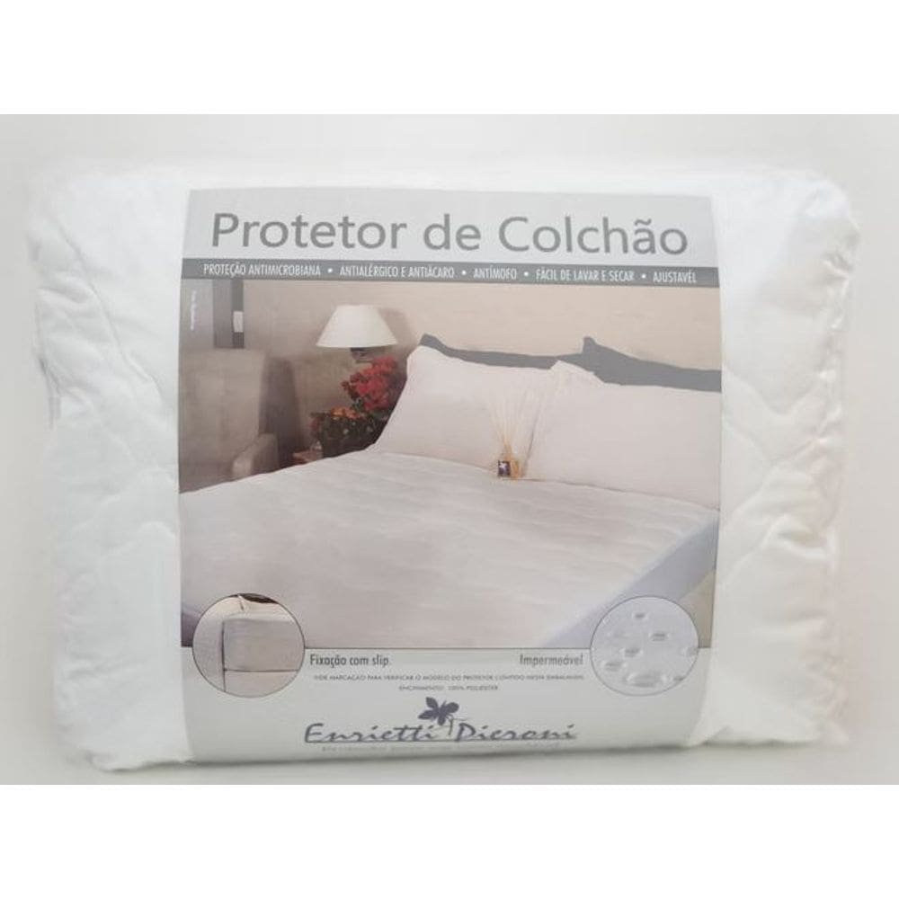 Protetor de Colchão Solteiro PU Impermeável - Enrietti Pieroni